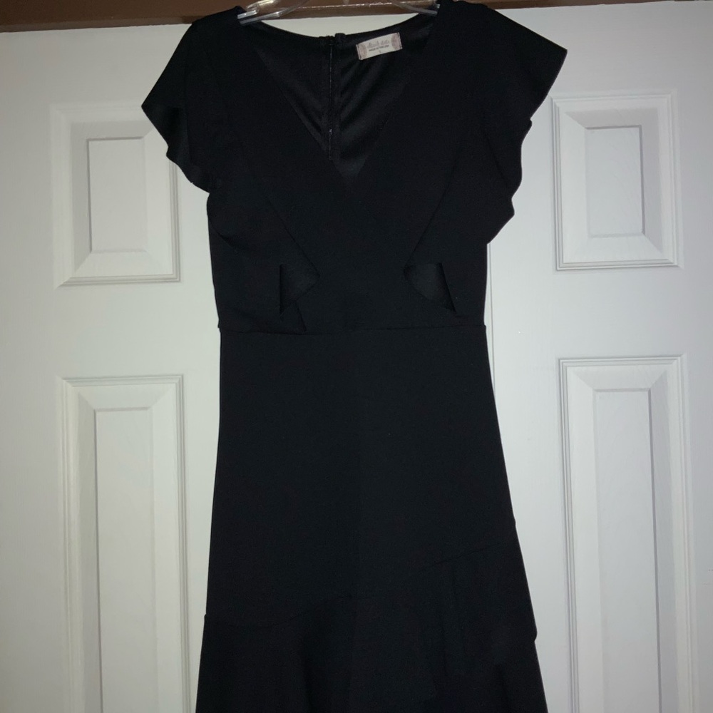 Altar’d State Elegant Black Dress